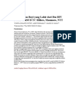 Penanganan Bayi Yang Lahir Dari Ibu HIV Positif Di