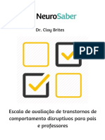 Escala de Avaliação de Transtornos de Comportamento Disruptivos Para Pais e Professores