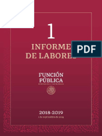 1 Informe de Labores - Secretar A de La Funci N P Blica