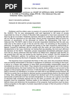 Petitioner Vs Vs Respondents Noel S. Sorreda Felizardo M. Mercado