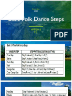 Basic Folk Dance Steps: Mapeh 9 P.E