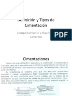 5.1 Definicion y Tipos de Zapatas PDF
