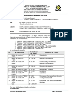 INFORME #01 de Mantemiento