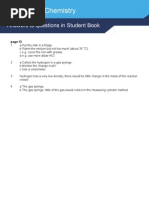 Edexcel GCE A2 Chemistry Solution To Textbook Questions