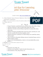 Important Tips for Learning English Grammar - Exam Tyaari.pdf