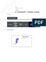 FUEL PUMP CAMSHAFT TIMING ADJUSTMENT