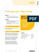 Managing Your Silage-Making: What's in This Section?
