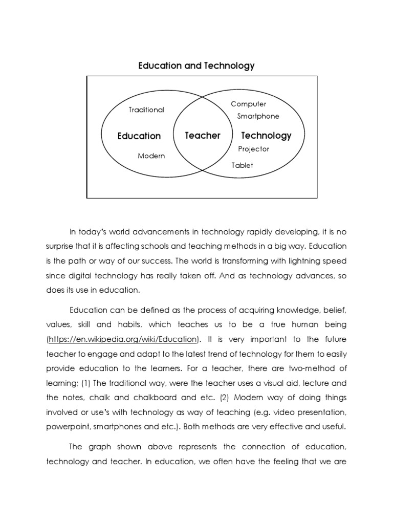 Impact of Technology on Education | PDF