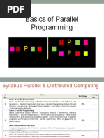 Basics of Parallel Programming: Unit-1