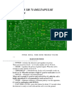 SNIFFER XR 71 Kit Manual Instruction V2