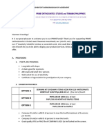 Exhibitor's Memorandum of Agreement Form