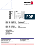 FAGOR 8035 CNC Ordering Handbook