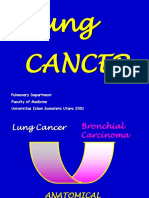 Lung Cancer: Pulmonary Department Faculty of Medicine Universitas Islam Sumatera Utara 2001