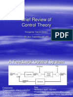 Brief Review of Control Theory