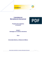 E- Commerce-Unidad 3. Estrategias en El Comercio Electronico