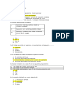 Evaluación de Física Decimo 3 Pe