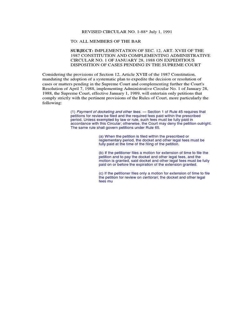 Circular | PDF | Law