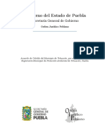 Reglamento Municipal de Proteccion Ambiental de Tehuacan Puebla 19072019