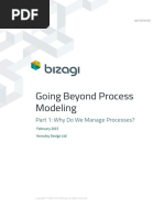 Going Beyond Process Modeling: Part 1: Why Do We Manage Processes?