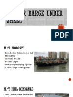 Tanker Barge Under Shell