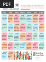 September 2019 GGSC Happiness Calendar