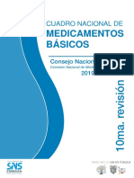 Cuadro Nacional de Medicamentos Básicos MSP Ecuador 10ma Edición