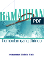 Ramadhan Rembulan Yang Dirindu