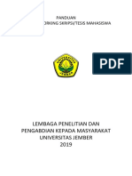 Lembaga Penelitian Dan Pengabdian Kepada Masyarakat Universitas Jember 2019