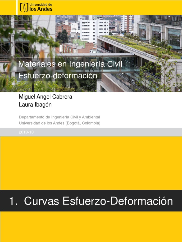 3-Curvas Esfuerzo-Deformacion y Falla PDF | PDF | Rigidez | Mecánica de ...