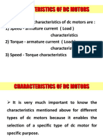 Characteristics of DC Motors