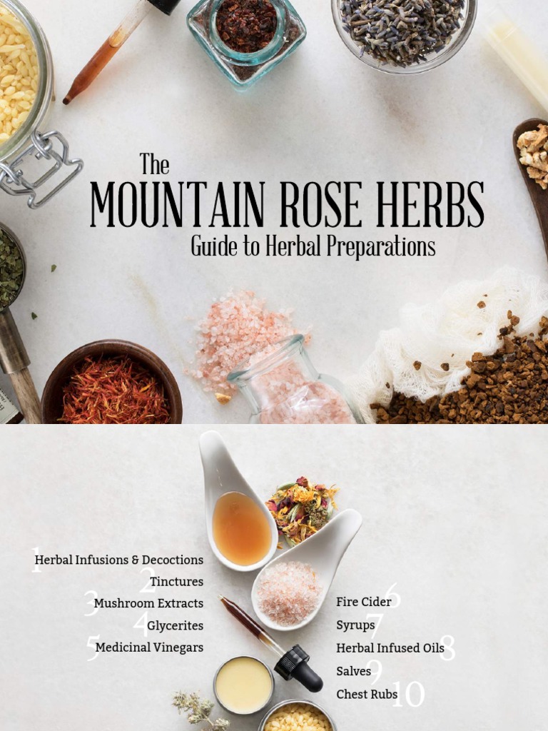 Herbal Tincture Recipe Book Pdf | Bryont Blog