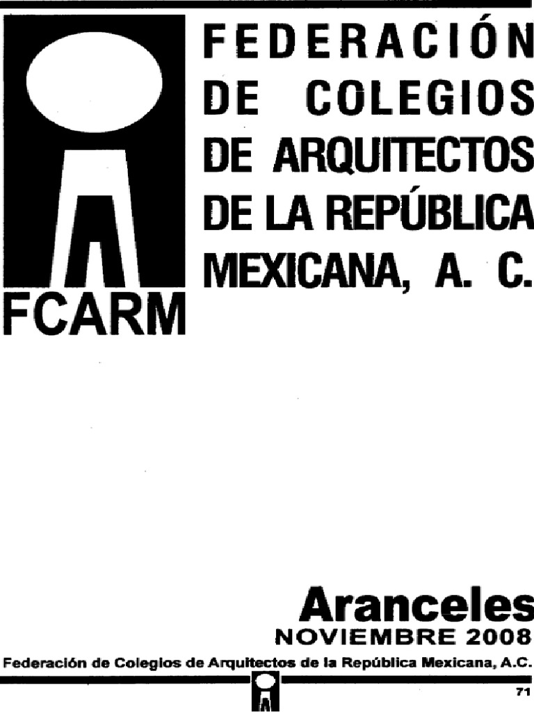 Aranceles - FCARM | PDF