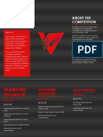 Team Vegha Sponsorship Brochure