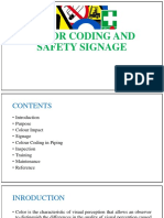 Safety Colour Codings