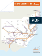 Regional Trains Coaches Network Map PDF