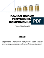 Kajian Hukum Penyusunan Komponen UPAH