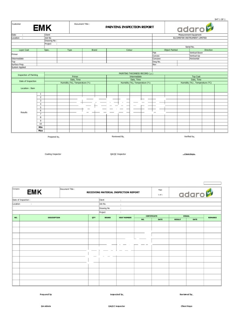 Sample of Form MDR | PDF | Valve | Welding