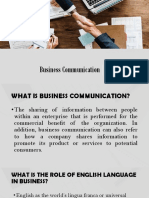 Business Communication