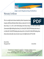 Warranty Certificate 2 PDF