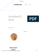 Actividad El Brief