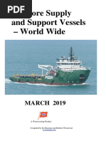 Offshore Supply and Support Vessels Worldwide 032019