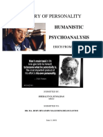 HUMANISTIC PSYCHOANALYSIS THEORY OF PERSONALITY