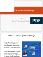 Lecture Capture Technology: by Laser AV Solutions, Mumbai