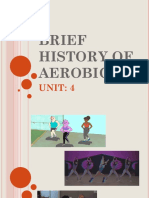 Brief History of Aerobics