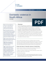 Domestic Violence in South Africa (2014)
