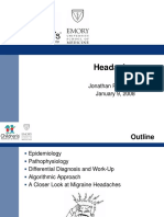 Headaches: Jonathan Rochlin, MD January 9, 2008