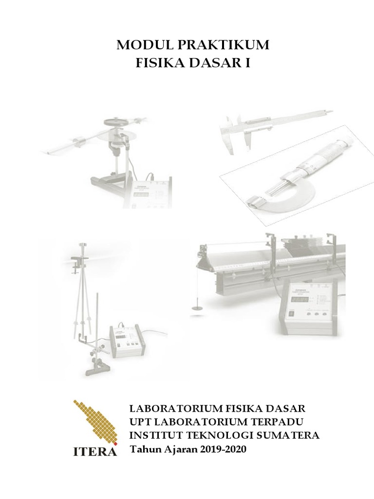 Modul Praktikum Fisika Dasar I | PDF | Metode & Bahan Ajar