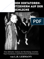 Hinter Den Diktatoren - Den Drahtziehern Auf Der Schliche Von Leo Herbert Lehmann