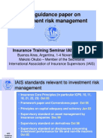 IAIS Investment Risk Management ASSAL