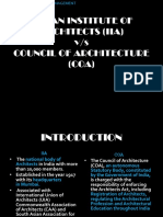 Indian Institute of Architects (Iia) V/s Council of Architecture (COA)